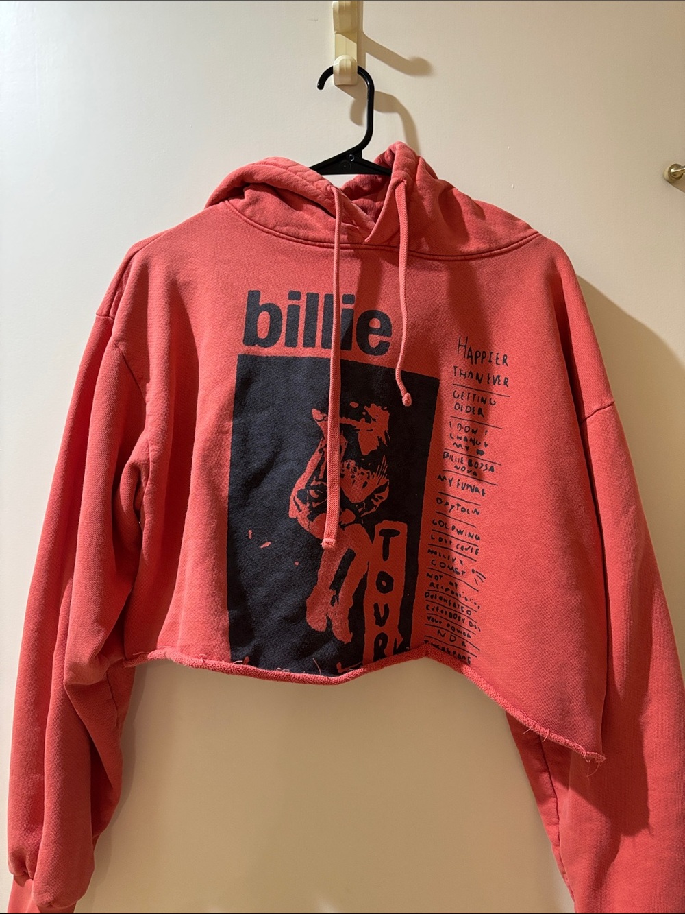 Billie Eilish Cropped Hoodie